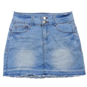 C'est Toi Denim Skirt, Light Blue (small)